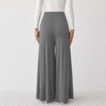 Wide Leg Maternity Pant Grey - Image 5