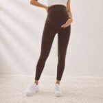 Maternity Leggings Coffee