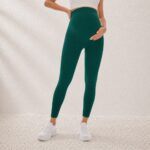 Maternity Leggings Green - Image 3