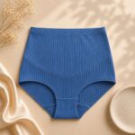 Navy Blue-High Waist Maternity Panty