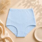 Sky Blue-High Waist Maternity Panty